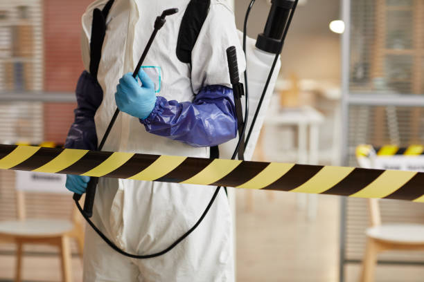 Professional Hoarding Cleanup technician working in Haworth, NJ